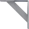 Ekena Millwork Traditional Steel Bracket, Hammered Light Blue 2"W x 10"D x 10"H BKTM02X10X10TRHLB - alternate 3